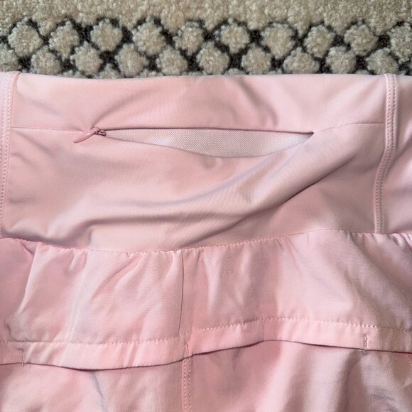 GYM Rainbow Women's High Waisted Running Shorts NWOT size Medium Pink - Picture 12 of 12